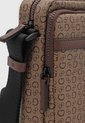 Bolso Manos Libres GUESS Insignia Café de Guess