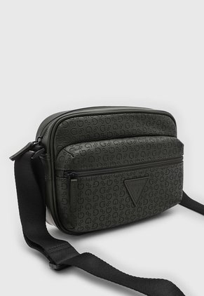 Bolso Manos Libres GUESS Warner Verde Militar