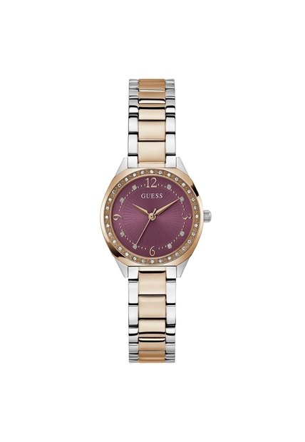 Relojes Guess Mujer Charlotte. Acero Inoxidable Plateado GW0767L5