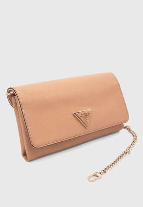 Cartera GUESS Noelle Mini Nude