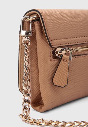 Cartera GUESS Noelle Mini Nude
