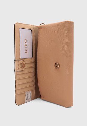 Cartera GUESS Noelle Mini Nude