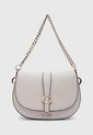 Bolso GUESS Carrie Mini Beige Claro de Guess