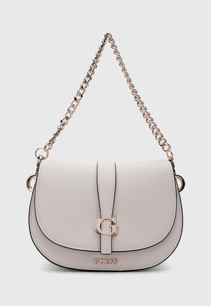 Bolso GUESS Carrie Mini Beige Claro