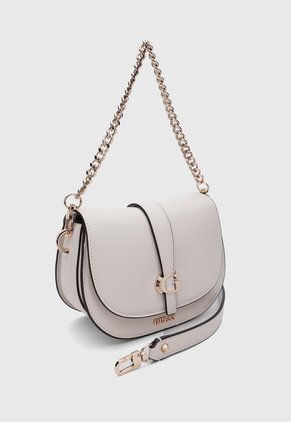 Bolso GUESS Carrie Mini Beige Claro