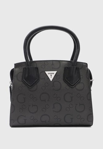 Bolso GUESS Dorval Gris Oscuro Guess