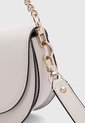 Bolso GUESS Carrie Mini Beige Claro de Guess