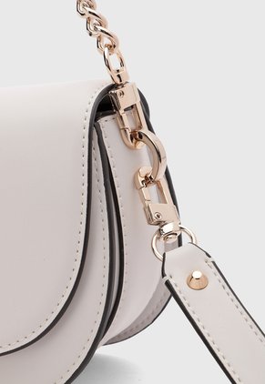 Bolso GUESS Carrie Mini Beige Claro