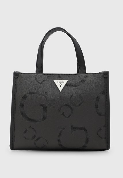 Bolso GUESS Jackie Mini Gris Oscuro