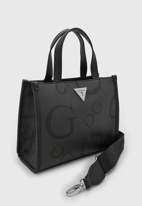 Bolso GUESS Jackie Mini Gris Oscuro