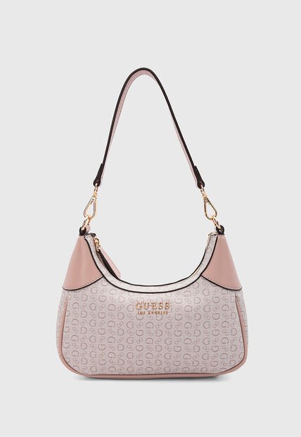 Bolso Manos Libres GUESS Berkton Mini Rosa Nude