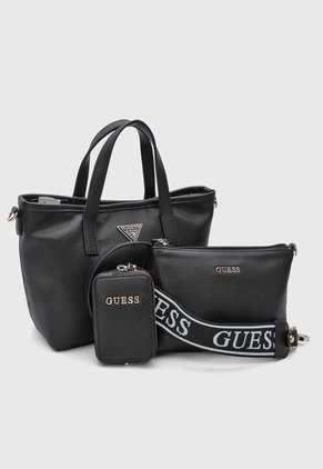 Bolso GUESS Latona II Mini Negro