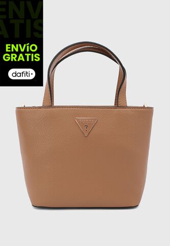 Bolso GUESS Wells Mini Tote Café Guess