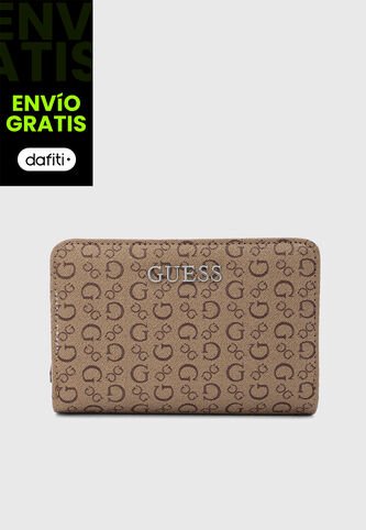 Billetera GUESS Remy SLG Café Guess