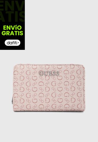 Billetera GUESS Remy SLG Rosa Guess