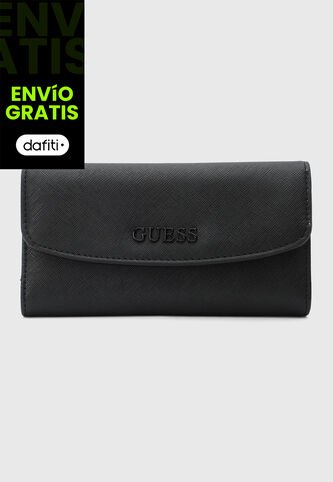 Billetera GUESS Remy SLG Slim Negro Guess