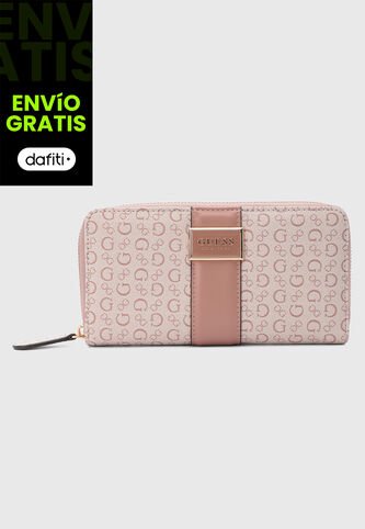 Billetera GUESS Isabella SLG Rosa Guess