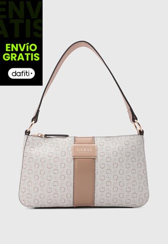 Bolso GUESS Isabella Mini Marfil Guess