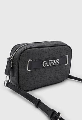 Bolso Manos Libres GUESS Danica Mini Gris Oscuro