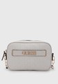 Bolso Manos Libres GUESS Danica Mini Gris Claro de Guess