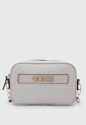Bolso Manos Libres GUESS Danica Mini Gris Claro Guess