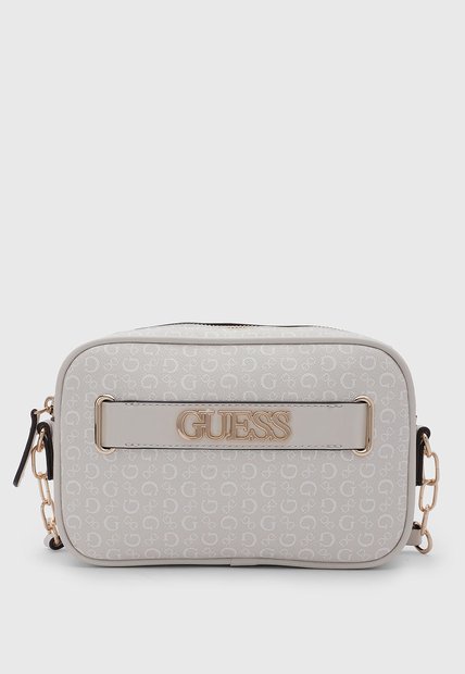 Bolso Manos Libres GUESS Danica Mini Gris Claro