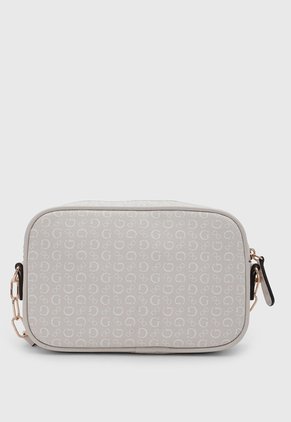 Bolso Manos Libres GUESS Danica Mini Gris Claro