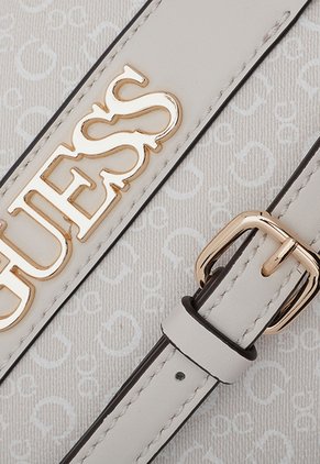 Bolso Manos Libres GUESS Danica Mini Gris Claro