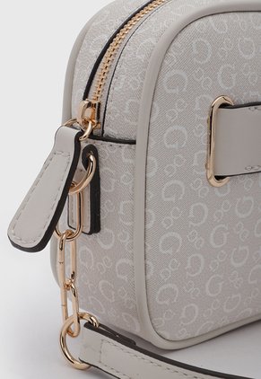 Bolso Manos Libres GUESS Danica Mini Gris Claro