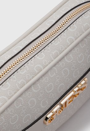 Bolso Manos Libres GUESS Danica Mini Gris Claro
