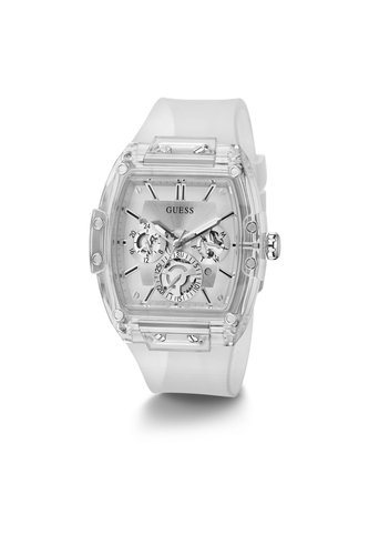 Reloj Guess Hombre Phoenix. Silicona Trasparente GW0203G1 Guess