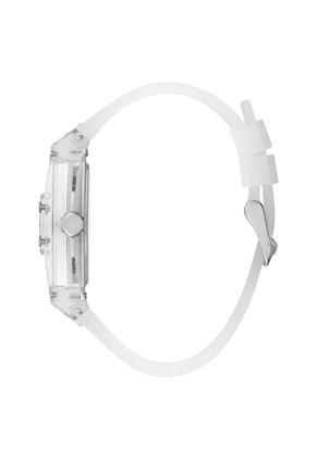 Reloj Guess Hombre Phoenix. Silicona Trasparente GW0203G1