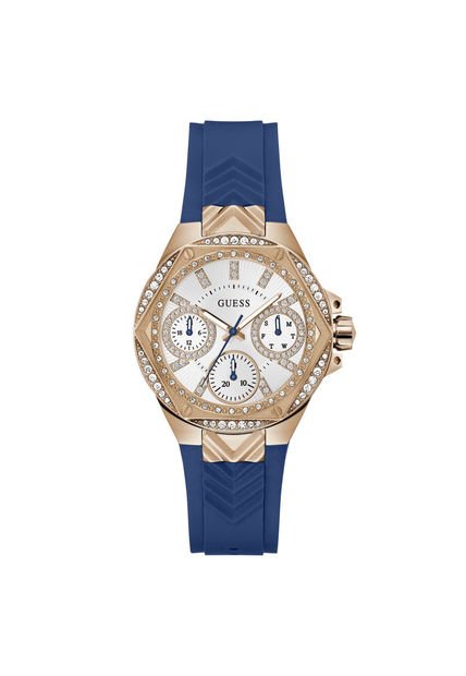 Relojes Guess Mujer Envy. Silicona Azul GW0774L3