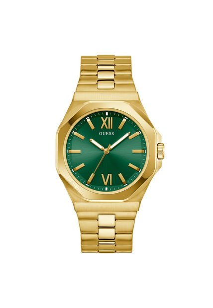 Relojes Guess Hombre Emperor. Acero Inoxidable Dorado GW0849G2