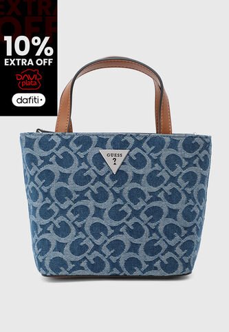 Bolso GUESS Wells Mini Índigo Azul Guess