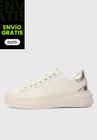 Tenis Lifestyle GUESS Elbina 4 Marfil Guess