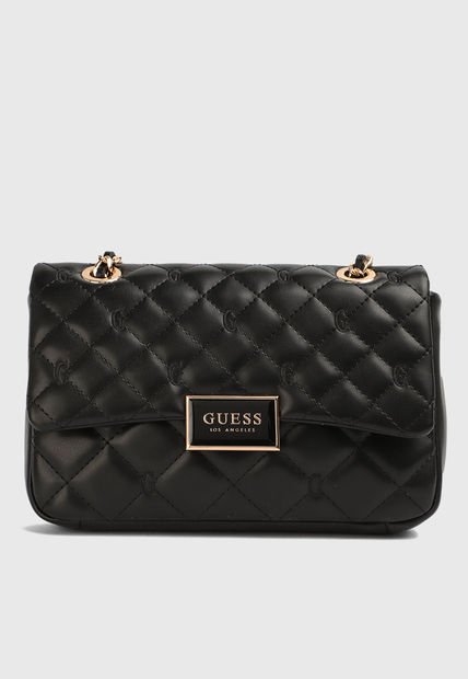Bolso Negro-Dorado GUESS
