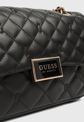 Bolso Negro-Dorado GUESS