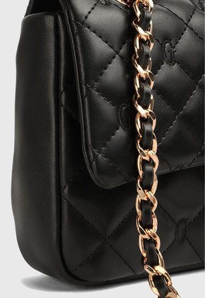 Bolso Negro-Dorado GUESS