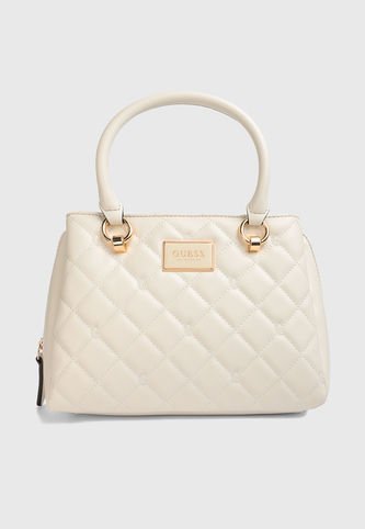Bolso Marfil-Dorado GUESS Guess