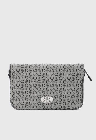Bolso Manos Libres GUESS Burnaby Mini Gris Guess