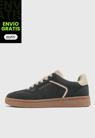 Tenis GUESS Lollo Gris Oscuro Guess