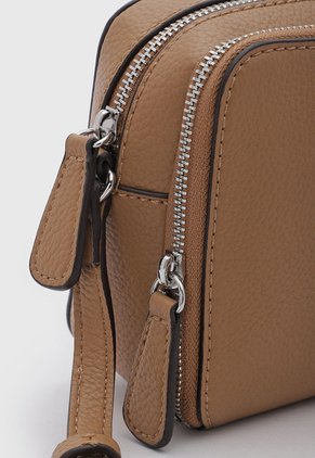 Bolso Manos Libres GUESS Lisa Mini Café