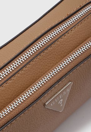 Bolso Manos Libres GUESS Lisa Mini Café