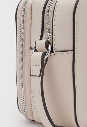 Bolso Manos Libres GUESS Lisa Mini Beige