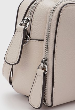 Bolso Manos Libres GUESS Lisa Mini Beige