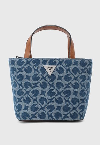 Bolso GUESS Wells Mini Índigo Azul Guess