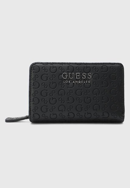 Billetera GUESS Spring Hill SLG Negro