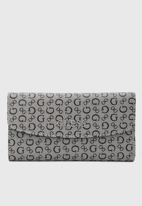 Billetera GUESS Remy SLG Slim Gris