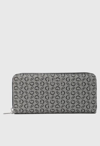 Billetera GUESS Remy SLG Gris Guess